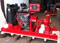 End Suction Type Diesel Engine Fire Pump Set